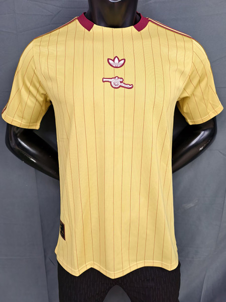 25/26 ARS Leisure Edition Yellow Player Version Soccer Jersey