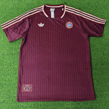25/26 Bayern Retro Editio Red Player Version Soccer Jersey