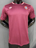 25/26 Bayern Retro Editio Red Player Version Soccer Jersey