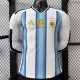 26/27 Argentina Home Player Version Long Sleeve Soccer Jersey(胸前带章)