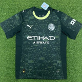 25/26 Man City Fourth Fans Soccer Jersey