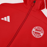 25/26 Bayern Red Jacket Tracksuit