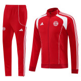25/26 Bayern Red Jacket Tracksuit