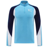 25/26 NK Sky Blue Half Pull Tracksuit(半拉链)