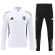 25/26 Man Utd White Jacket Tracksuit