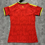 26/27 Belgium Home Women Soccer Jersey#女