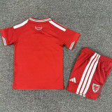 26/27 Wales Home Kids Soccer Jersey