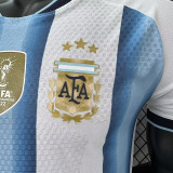 26/27 Argentina Home Player Version Soccer Jersey(胸前带章)