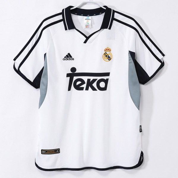 2000/2001 RMA Home Retro Soccer Jersey