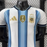 26/27 Argentina Home Player Version Soccer Jersey(胸前带章)