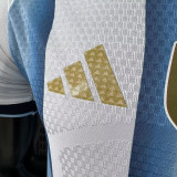 26/27 Argentina Home Player Version Soccer Jersey(胸前带章)