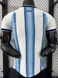 26/27 Argentina Home Player Version Soccer Jersey(胸前带章)