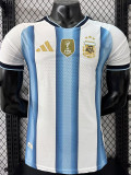 26/27 Argentina Home Player Version Soccer Jersey(胸前带章)