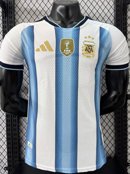 26/27 Argentina Home Player Version Soccer Jersey(胸前带章)