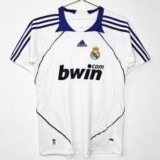 2007/2008 RMA Home Retro Soccer Jersey