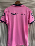 2013/2014 Boca Pink Retro Soccer Jersey