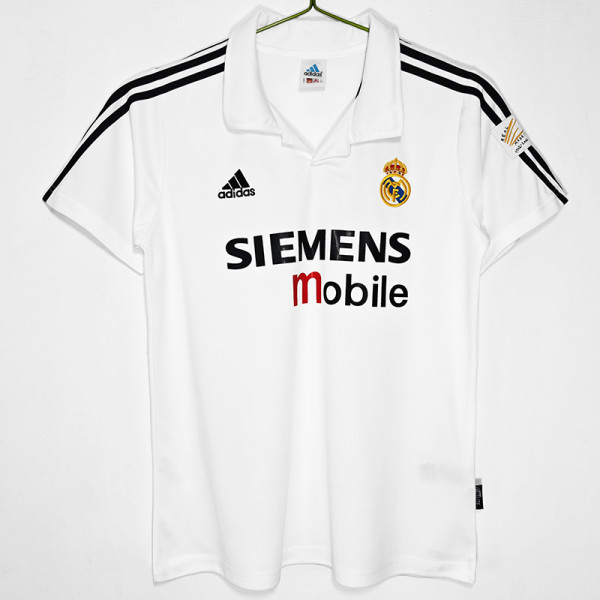 2002/2003 RMA Home Retro Soccer Jersey