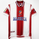 1999/2000 ATM Home  Retro Soccer Jersey(带西甲章)
