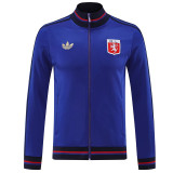 25/26 Lyon Royal Blue Jacket Tracksuit