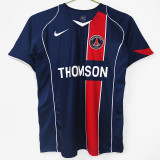 2004/2005 PSG Home Red Retro Soccer Jersey(8A)