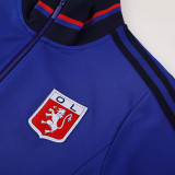 25/26 Lyon Royal Blue Jacket Tracksuit