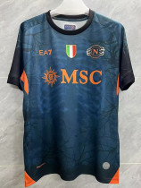 25/26 Napoli Halloween Blue Fans Soccer Jersey