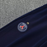 25/26 PSG Grid Pattern Royal Blue Jacket Tracksuit