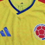 26/27 Colombia Home Player Version Soccer Jersey