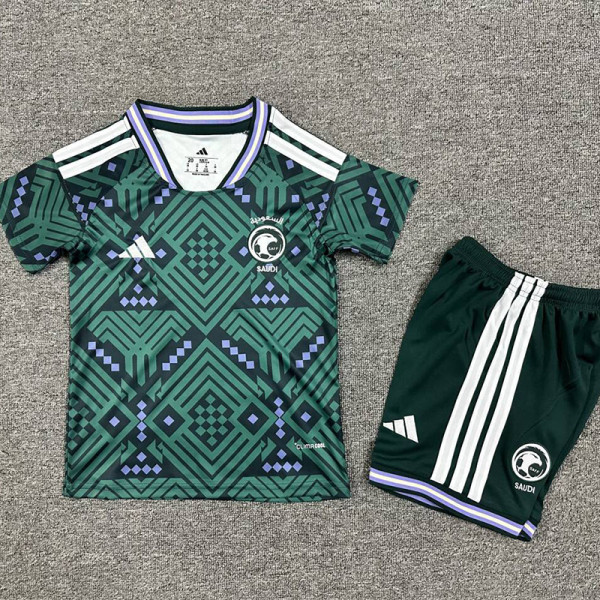 26/27 Saudi Arabia Home Kids Soccer Jersey