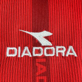 1999/2000 Roma Home Long Sleeve  Retro Soccer Jersey
