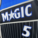 25/26 Magic BANCHERO #5 Black Flying Man Limited Top Quality Hot Pressing NBA Jersey
