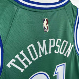 25/26 Dallas Mavericks THOMPSON #31 Green Royal EditionTop Quality Hot Pressing NBA Jersey
