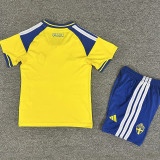 26/27 Sweden Home Kids Soccer Jersey