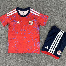 25/26 Costa Rica Home Kids Soccer Jersey