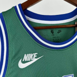 25/26 Dallas Mavericks THOMPSON #31 Green Royal EditionTop Quality Hot Pressing NBA Jersey