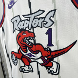 25/26 Raptors McGR ADY # 1 White Retro Edition Top Quality Hot Pressing NBA Jersey