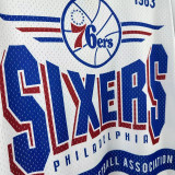 25/26 76ERS White MN Retro Edition Short Shirts