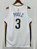 25/26 Pelicans NOLA # 3 White Home Top Quality Hot Pressing NBA Jersey