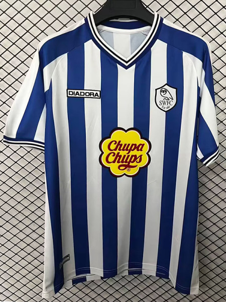 2000/2001 Sheffield Wednesday Home Retro Soccer Jersey