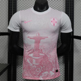 26/27 Brazil Special Edition Pink Player Version Soccer Jersey