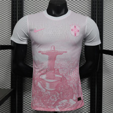 26/27 Brazil Special Edition Pink Player Version Soccer Jersey
