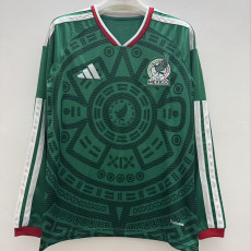 26/27 Mexico Home Long Sleeve Soccer Jersey长袖