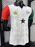 26/27 Ghana White Commemorative Edition Player Version Soccer Jersey