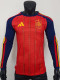 26/27 Spain Home Player Version Long Sleeve Soccer Jersey