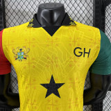 26/27 Ghana Yellow Commemorative Edition Player Version Soccer Jersey