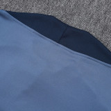 25/26 PSG Grey Kids Half Pull Tracksuit#E25175 (童装半拉链)