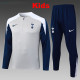 25/26 TOT Grey Kids Half Pull Tracksuit#E25185 (童装半拉链)