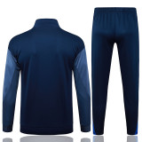 25/26 PSG Royal Blue Kids Jacket Tracksuit #E25177童装