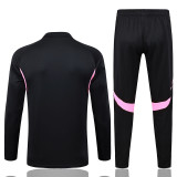 25/26 ARS Black Kids Half Pull Tracksuit #E25187(童装半拉链)