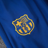 25/26 BAR Diagonal inkjet Blue Half Pull Tracksuit# B25106 (半拉链)